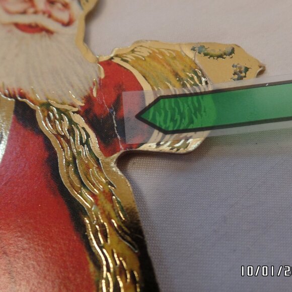 Vintage 1986 Merrimack? Ornaments 2 sided Hong Kong Outlined in Gold Old World - Picture 16 of 16